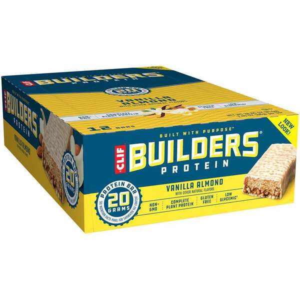 Builders Bar Builders Vanilla Almond, PK144 160045